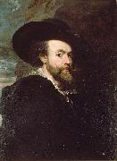 Peter Paul Rubens Self-portrait. painting